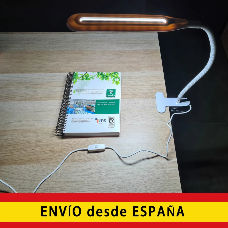 T.REMAX LED desk clip lamp with powerful lighting Flexible arm USB-800383 connection | Лампы и освещение