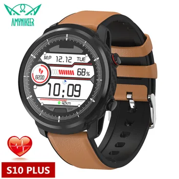 

AMYNIKEER Smart Watch S10 PLUS VS L3 SmartWatch Sports Series Fitness Tracker Heart Rate Blood Pressure Monitor Control Music