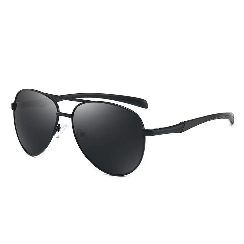 Black With Box SAYLAYO HD поляризованные UV400 Мужские солнцезащитные очки, брендовые новые мужские крутые солнцезащитные очки для вождения, очки для вождения, солнцезащитные очки Gafas De Sol с коробкой - Цвет линз: Black With Box
