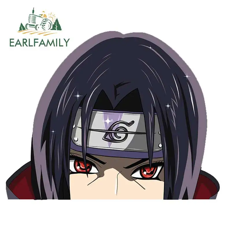EARLFAMILY 13 см x 10 2 для ITACHI peeker аниме Peeking стикер окна автомобиля виниловый Декаль