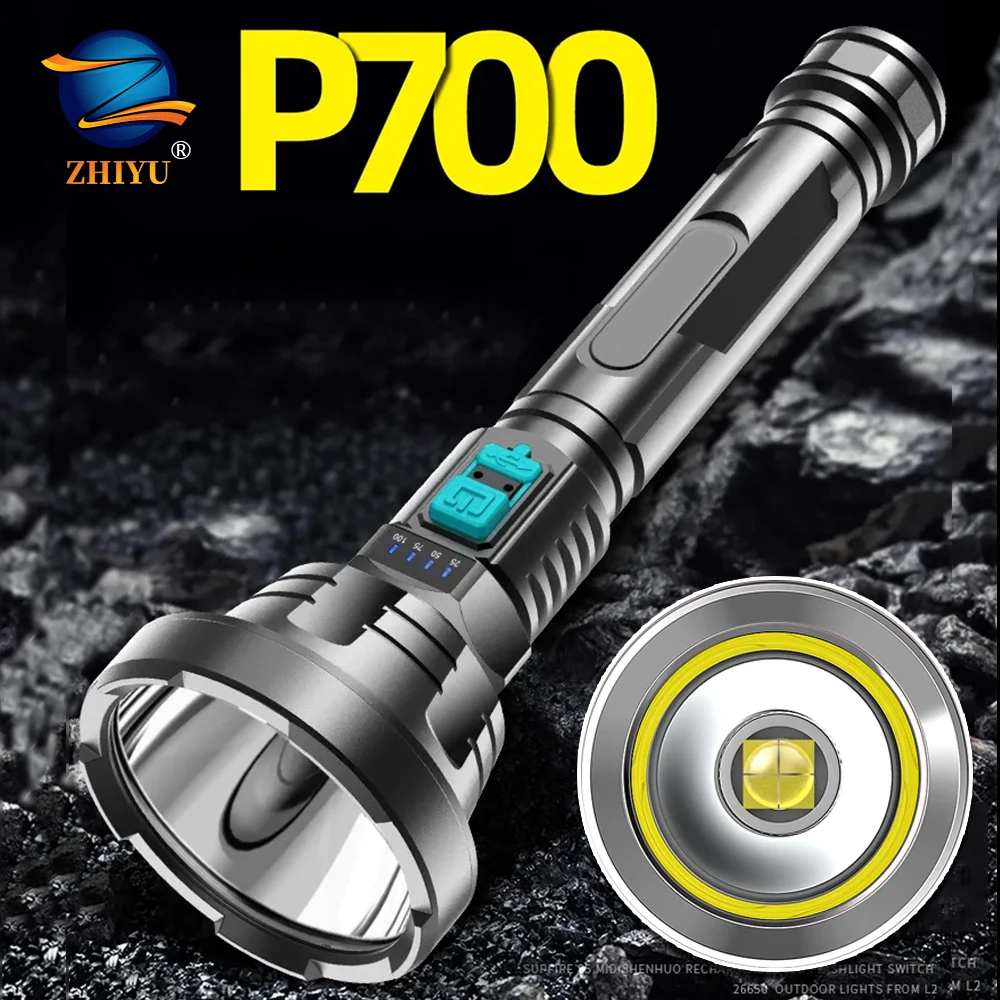 

ZHIYU XHP50 Super Powerful LED Flashlight LED-osl Tactical Torch USB Rechargeable Linterna Waterproof Lamp Ultra Bright Lantern