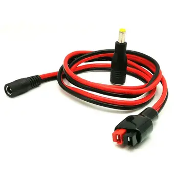 

DC 5.5mm x 2.1mm Power Male Plug Cable with DC8mm Adapter Compatible 14 AWG Wire E7CA