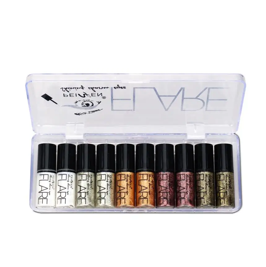 HG1472T Glitter Liquid Eye Shadow Waterproof Smudge-Proof Long Lasting Luminous Shimmer Eyeshadow Liquid - Цвет: HG1472T