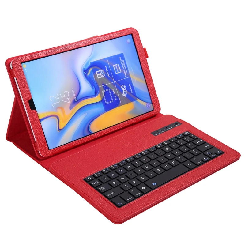 Чехол с клавиатурой Lychee для Samsung Galaxy Tab A 10,5 модель Sm-T590/T595/T597, тонкая легкая подставка со съемным Wi-Fi
