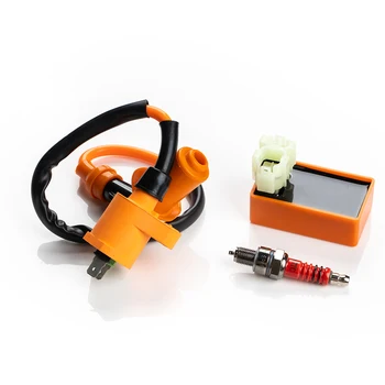 

Motorcycle High Performance Racing Ignition Coil AC CDI Box Spark Plug A7TC For GY6 CG 125cc 150cc 200c 250cc ATV Suit Scooter