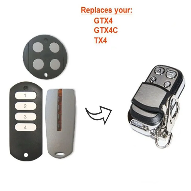 

For TX3 TX4 GTX4 remote control gate remote control 433MHz