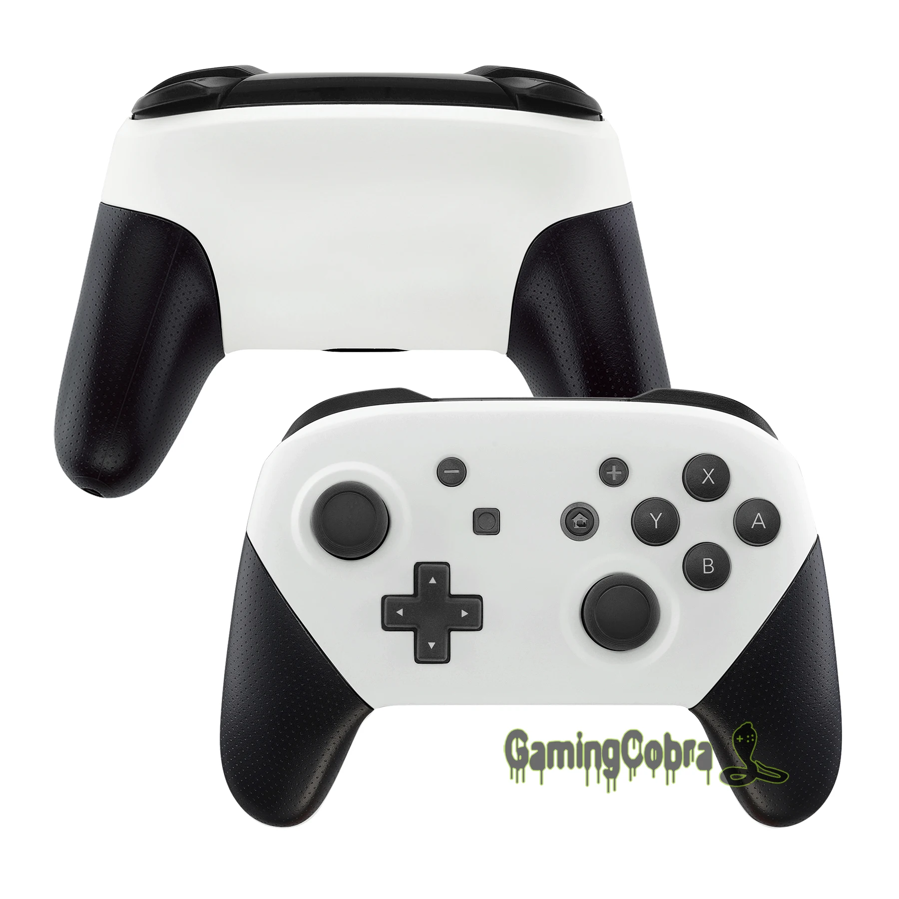 Frontal e Backplate Capa para Nintendo Personalizado Placa Substituição Case Habitação Switch Pro Controlador - Image 6