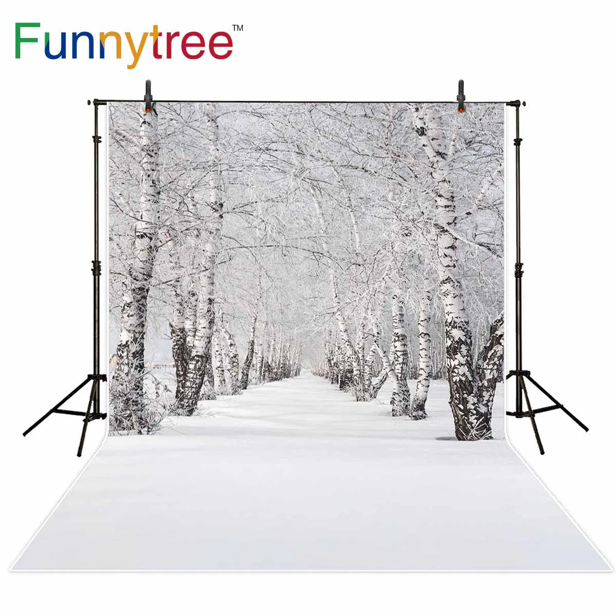 Funnytree photobooth photocall tree Winter wonderland natural scenery
