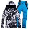 Ski Suit Men Winter Warm Windproof Waterproof Outdoor Sports Snow Jackets and Pants Hot Ski Equipment Snowboard Jacket Men ► Photo 3/6