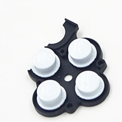 Комплект кнопок комплект кнопок клавиатура Замена для psp 3000 psp 3000 игровая консоль - Цвет: Белый