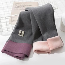 ELIfashion теплые женские мягкие бархатные зимние леггинсы длиной до щиколотки, сохраняющие тепло Фиолетовые женские леггинсы с высокой талией