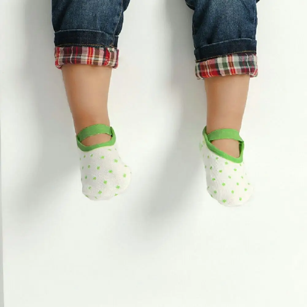 Baby Polka Dot Foot Socks Accessories Girl Anti-slip Cotton Trim Socks Infant Toddler Newborn Elastic Band Slipper Shoes Boots