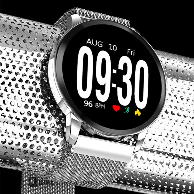 

Stainless Steel Smart Band Men Women Smartband For Android IOS Wristband Smart Bracelet Fitness Tracker Top Luxury Smart-band