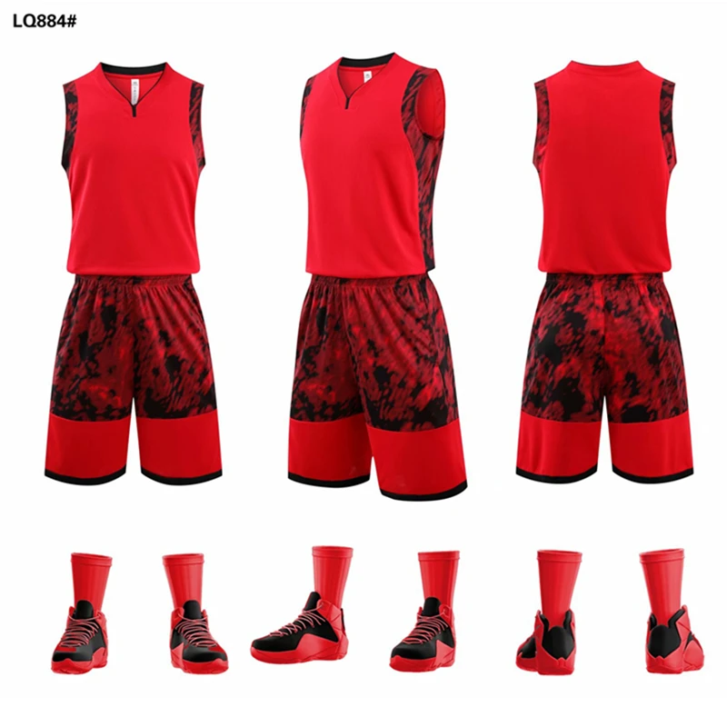 New Men 39 s Throwback Basketball Jersey Sets Blank Team College New men 39 s throwback basketball jersey sets blank team college
