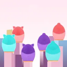 USB щетка для очищения лица, массажер для лица против старения, электрическая щетка для лица, силиконовая щетка для очищения лица, уход за кожей, контроль жирности и черных точек