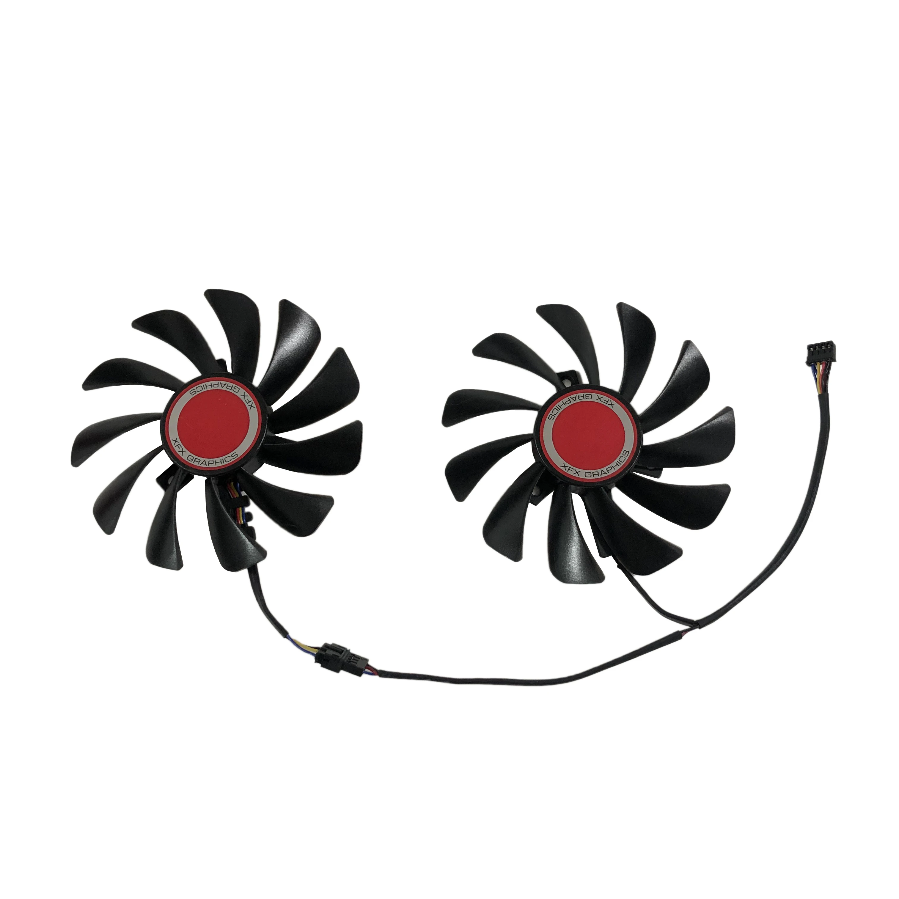 Его RX 580 XFX RX580 590 GPU VGA альтернативный кулер охлаждающий вентилятор для его