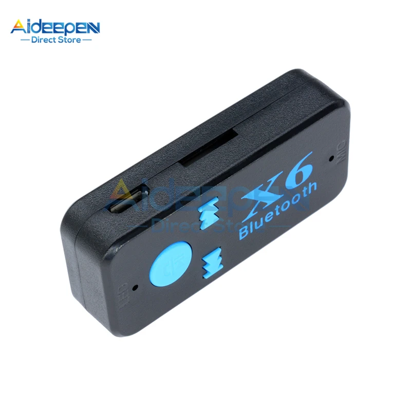 3 в 1X6 беспроводной Bluetooth 5,0 приемник 3,5 мм AUX автомобильный стерео аудио Музыка с микрофоном HandFree адаптер Поддержка TF карты
