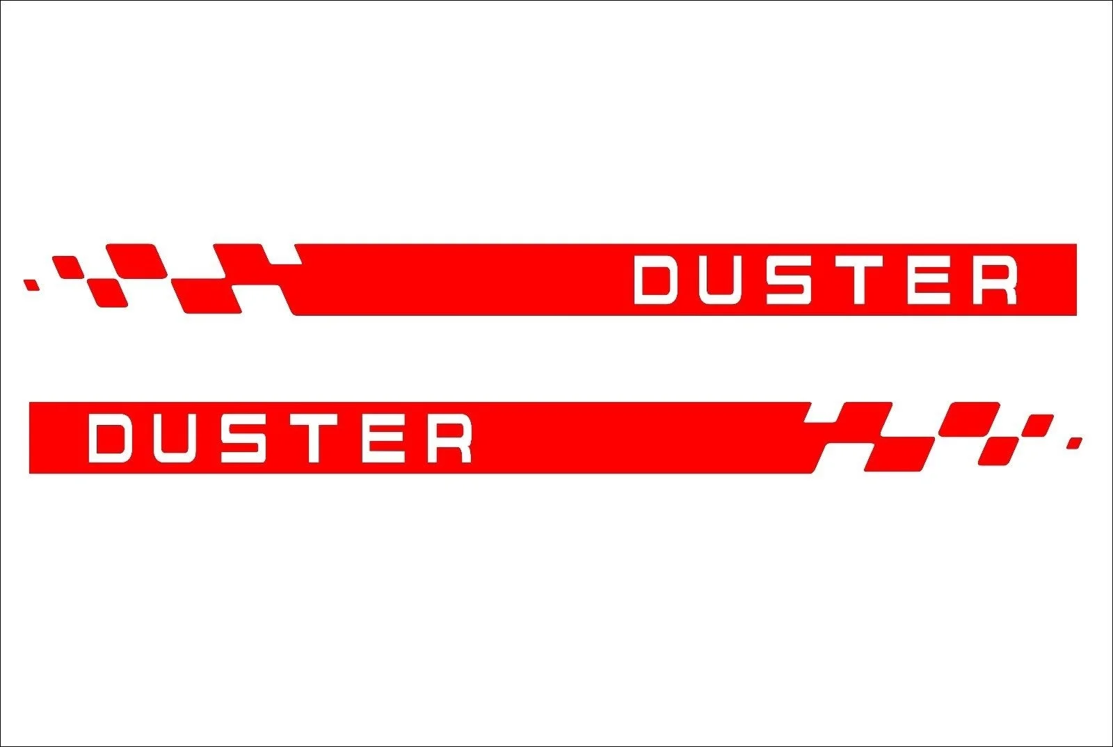 Для 2 шт./пара DUSTER Renault& Dacia 2x Aufkleber Наклейка на тело виниловая графика полосатый стикер, логотип