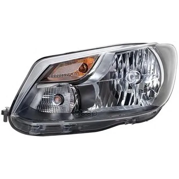 Фара Лев Vw: Caddy 04- H4 HELLA арт. 1EL010551-011