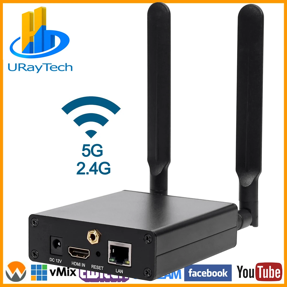 1080P 1080I HEVC H.265 WiFi HDMI видео кодер передатчик потоковая трансляция в прямом эфире