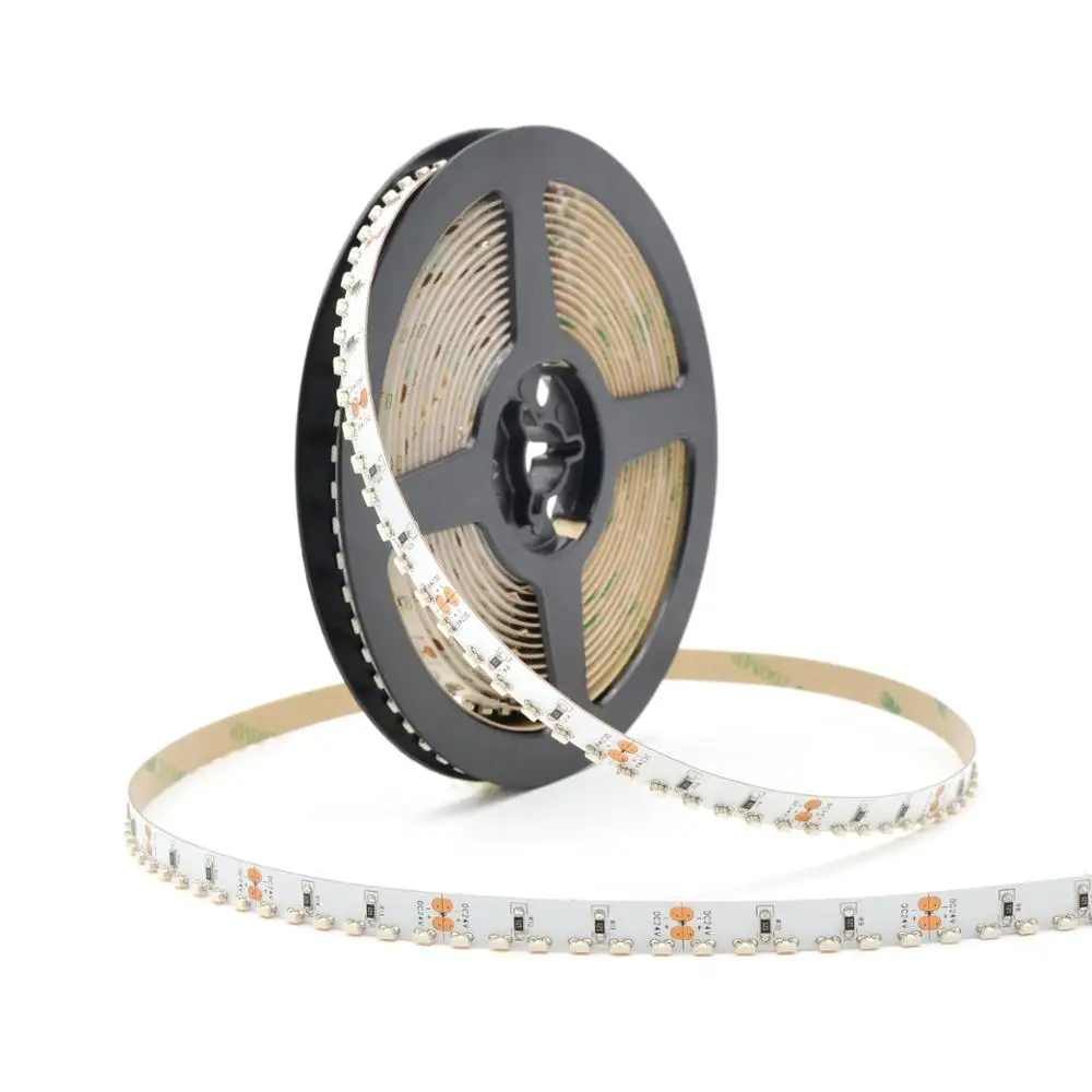 5 м/рулон DC 12V 24V SMD335 сбоку излучающих светодиодный полосы светильник 120 светодиодный S/М 8 мм PCB гибкие светодиодные ленты светильник 120 градусов светильник ing с 3 м клейкие ленты