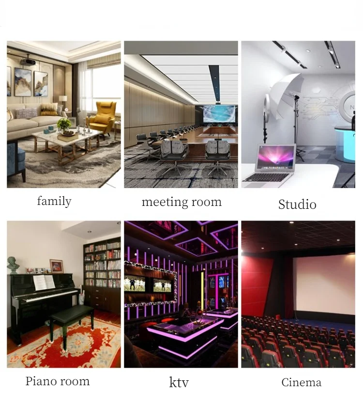 da isolação sadia da espuma acústica da