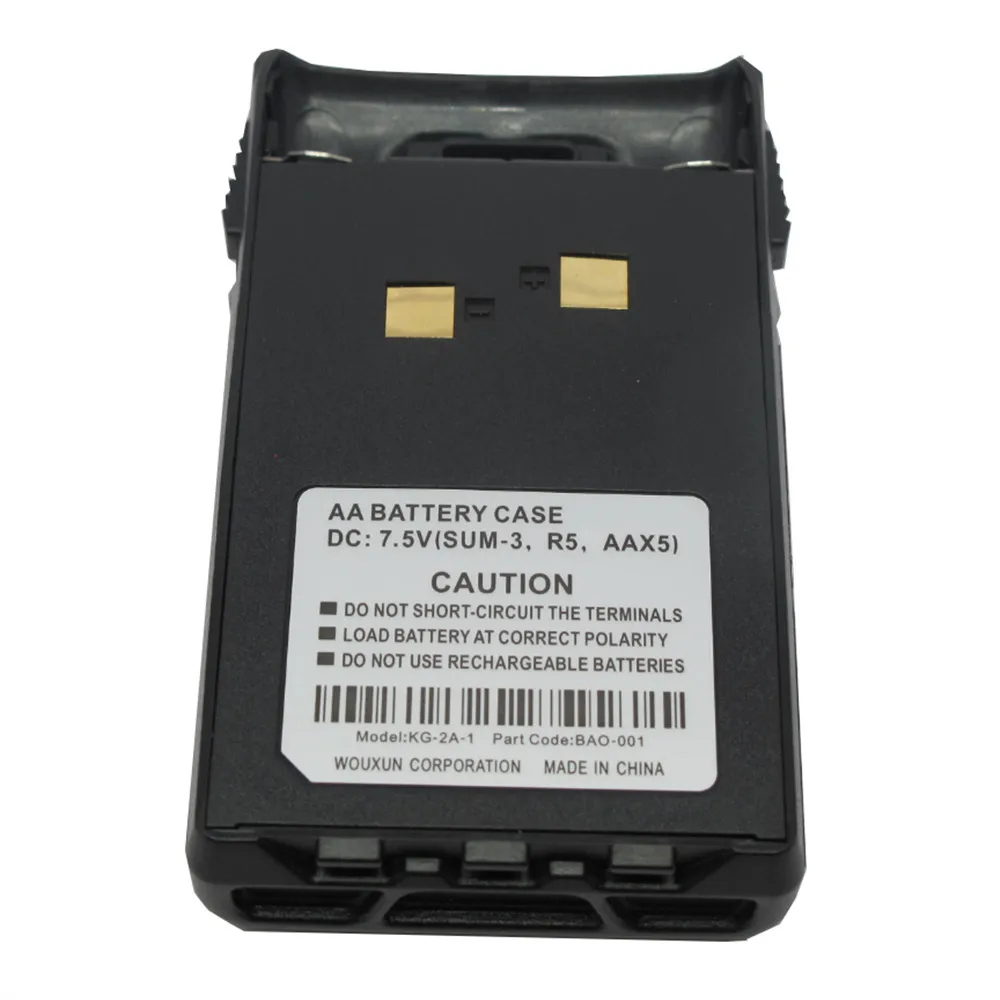 6AA батарейный блок для wouxun KG 6D 833 639 P 669 P 679 689 Bateria de emergencia de Sen KG-UVD1P рация