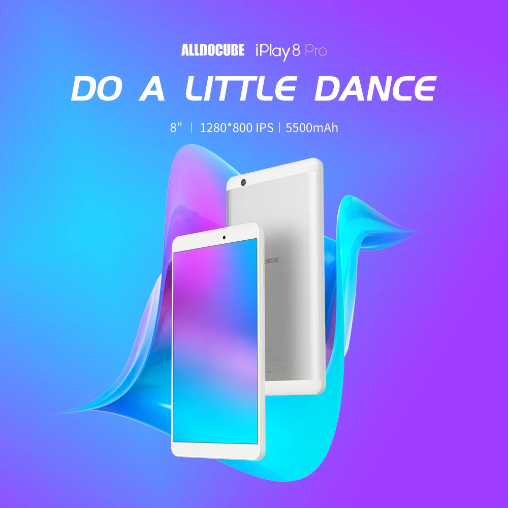  ALLDOCUBE iPlay8 Pro 3G Calling Dual SIM Card Phablet Phone MTK MT8321 Quad Core 64-Bit Mali-450 2G