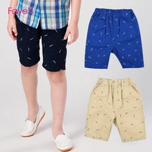 Летние повседневные джинсовые шорты для мальчиков 4-12 лет; укороченные брюки до колена; штаны; детская одежда; одежда для детей