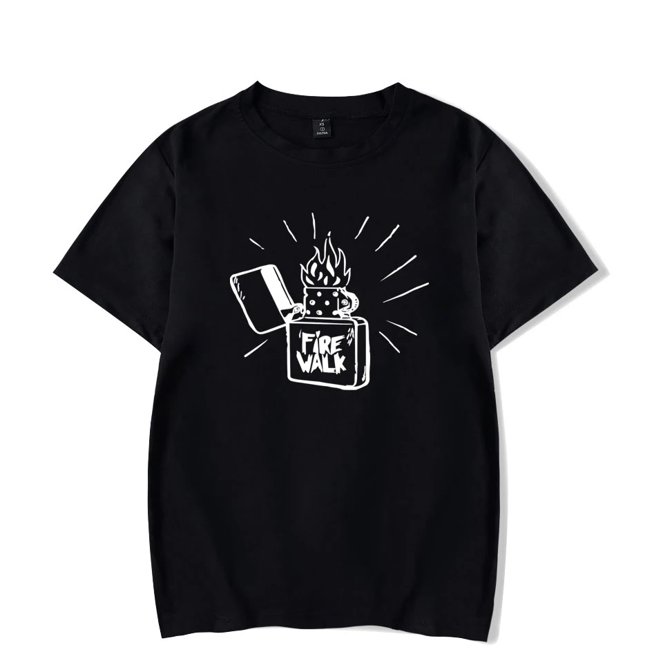 Life Is Strange Short Sleeve T-Shirt O-neck for Men Fitness Tops Print Loose Black Cotton Harajuku Adventure Game T-shirt Size |