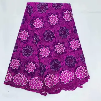 

Swiss Voile Lace Fabric 100%cotton lace Swiss voile lace in Switzerland 2020 high quality african dry lace fabric 5yards