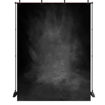 

Acejoker Smoky Dark Black Vinyl Backdrop Portrait Video Photography Fantasy Texture Pattern Baby Shower Newborn Photo Background
