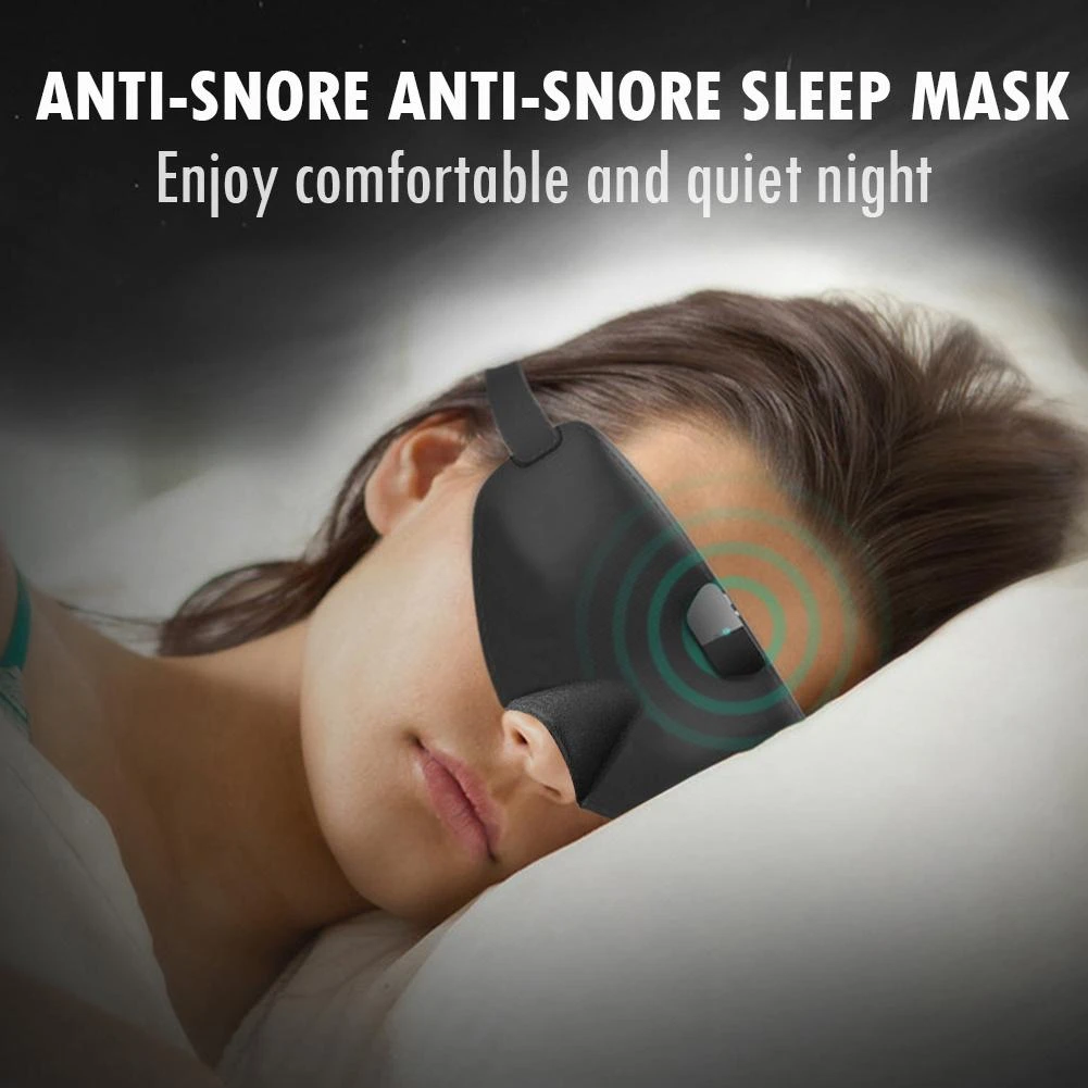Pro Snore Circle Anti Snore Eye Mask Blindfold Adult Home Travel