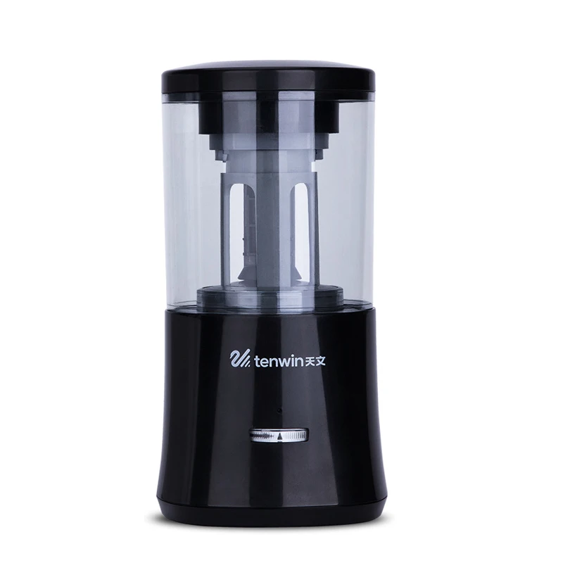 Десять WIN Новая электрическая точилка для карандашей безопасная