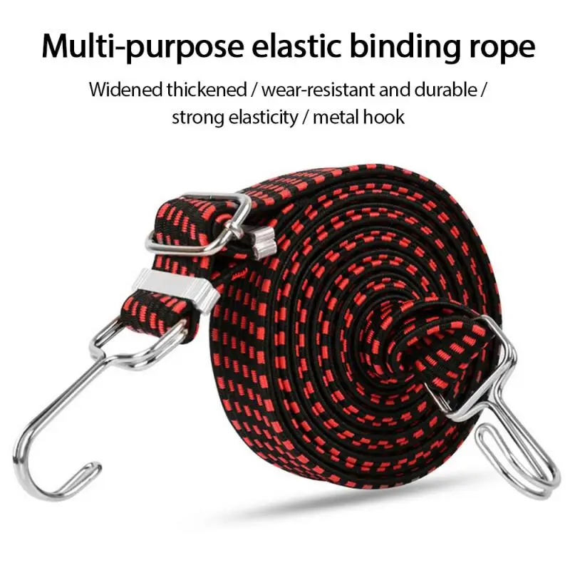 Motorcycle Bicycle Trunk Tied Rope Elastic Banding Express Pull Strap Luggage Wrapped Belt Binding | Спорт и развлечения