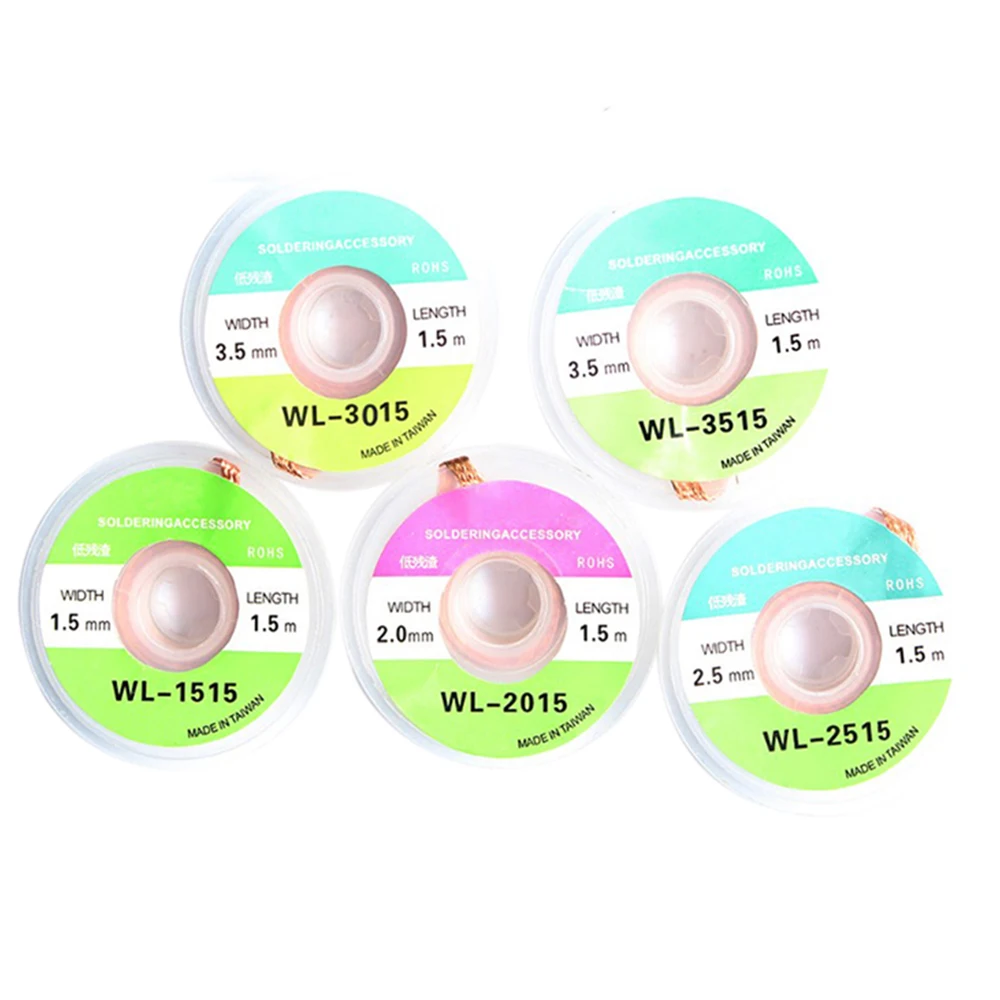 Solder Remover Wick Wire Welding Wires 5 Pcs/lot New Desoldering