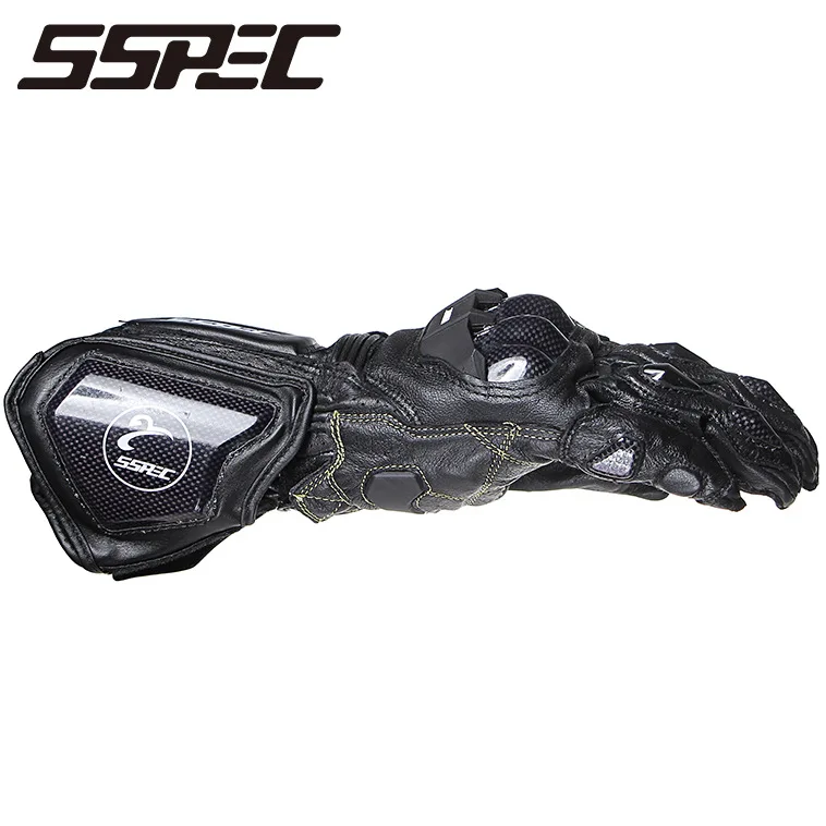 SSPEC перчатки для мотоцикла из натуральной кожи мото-перчатки из углеродного волокна Gant Moto Guantes дышащие перчатки для езды на мотоцикле