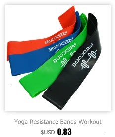 Эспандеры для йоги, тренировки, пилатеса, резиновые петли, 6 уровней, 0,35 мм-1,3 мм, спортивные резинки для фитнеса, бодибилдинга