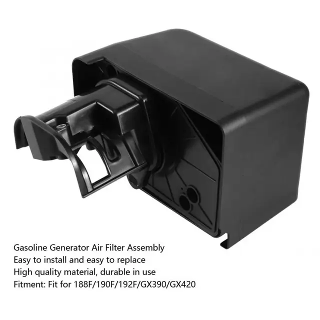 Elválasztószűrő Benzinmotor -Generátor Légszűrő Szerelvény Csere 188F 190F 192F Gx390 Gx420 Szabályozóhoz - Image 3