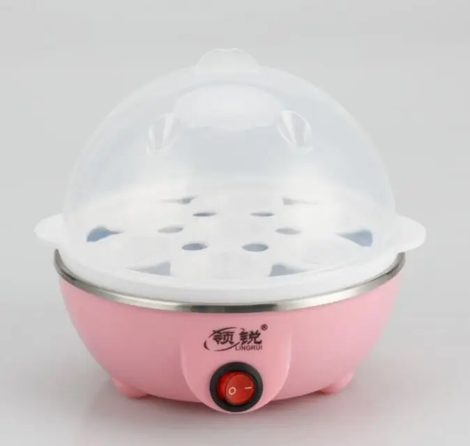 Sharp Collar Multi-functional Egg Boiler Single Layer Small Gifts Egg Steamer Electrical Appliance Boiled Egg Household Breakfas