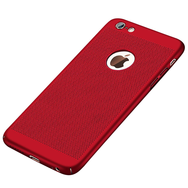 Dissipation Case For iPhone 11 12 13 Pro Max Mini Hard PC Hollow Cases For iPhone 11 XS Max XR X 7 8 Plus Cover Thin Coque