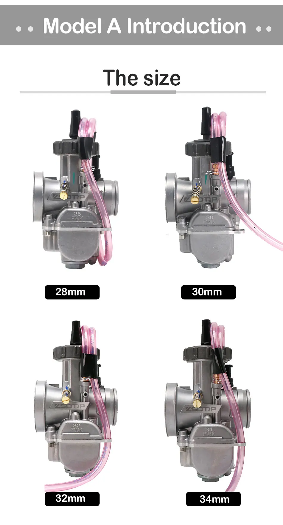 ZSDTRP Keihin Карбюратор maikuni карбюратор PWK28 30 32 34 мм для Honda Yamaha Dirt KTM Keihin Сузуки Кавасаки Quad