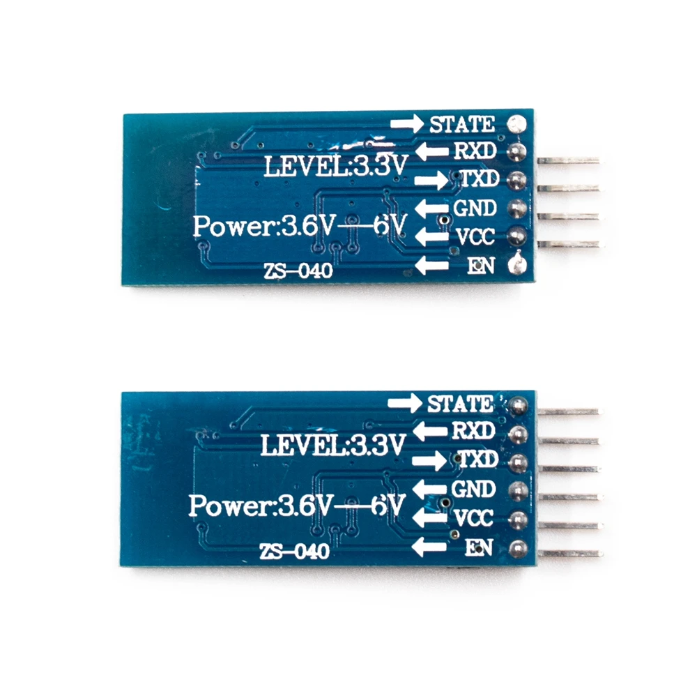 HC-05 HC-06 master-slave 6pin/4pin анти-реверс, встроенный Bluetooth серийный сквозной модуль, беспроводной последовательный для arduino