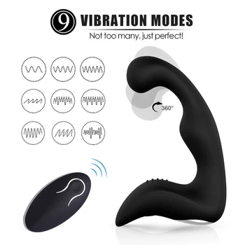 USB Charging For Men Anal Vibrator Sex Toys For Men/Women Anal Plugs Dildo Vagina Pussy Remote Control Prostate Massager Adult 5