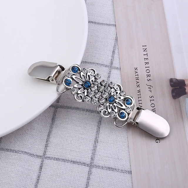 Stylish Sweater Shawl Clips Brooch Pins Metal Collar Clips Shawl Clip  Cardigan Clasp for Women wearing Clothing Dresses Decor - AliExpress