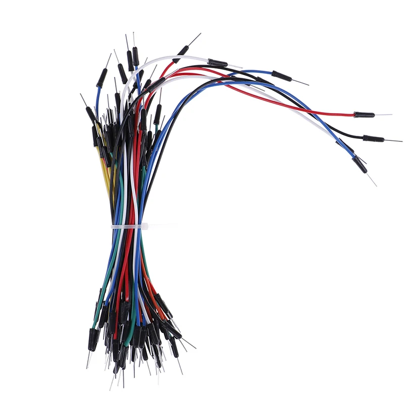 65 шт./лот прыжок провода кабель мужчин и мужчин гибкий Перемычка провода макет DIY стартовый набор