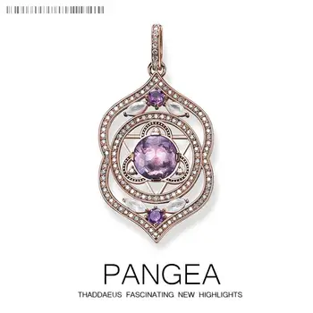 

Pendant THIRD-EYE CHAKRA,2019 Brand Fashion Trendy Jewelry Europe Bijoux Rose Gold Color 925 Sterling Silver Gift For Woman