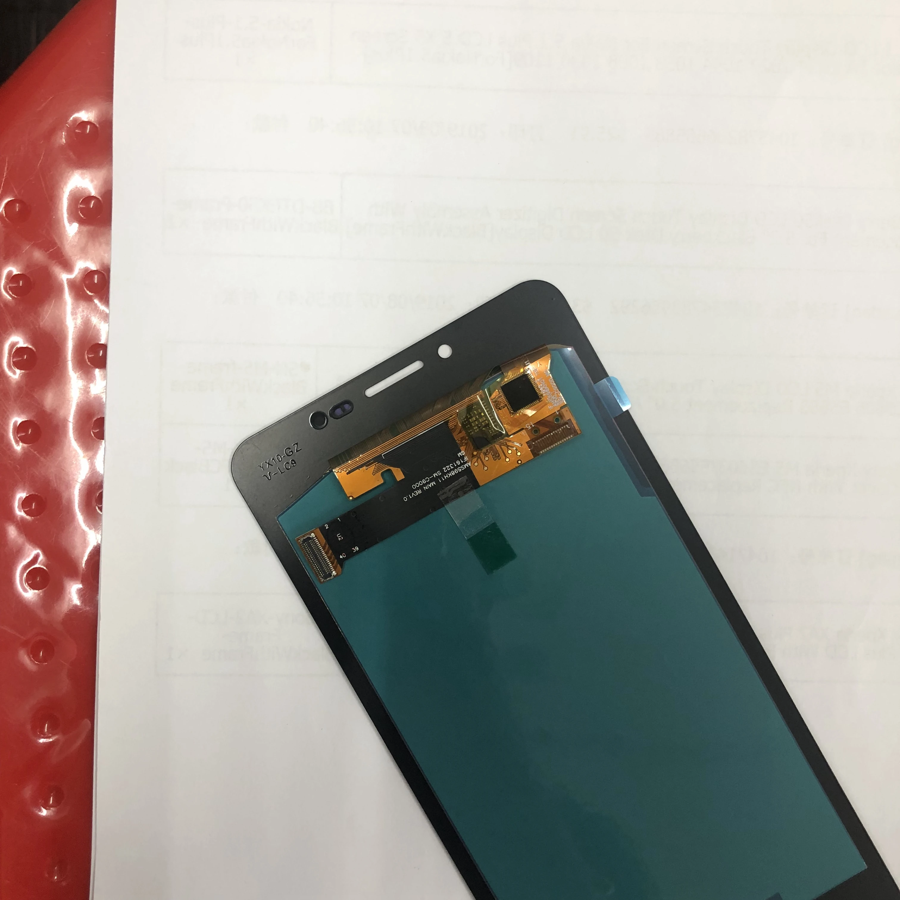 100% протестированный ЖК дисплей для Samsung Galaxy C9 Pro сенсорный экран дигитайзер в