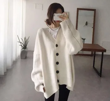 

2019 Autumn Winter Sexy Batwing Sleeve Loose Sweater Women Plus Size Vintage Sweater Knitting Pullover Tops