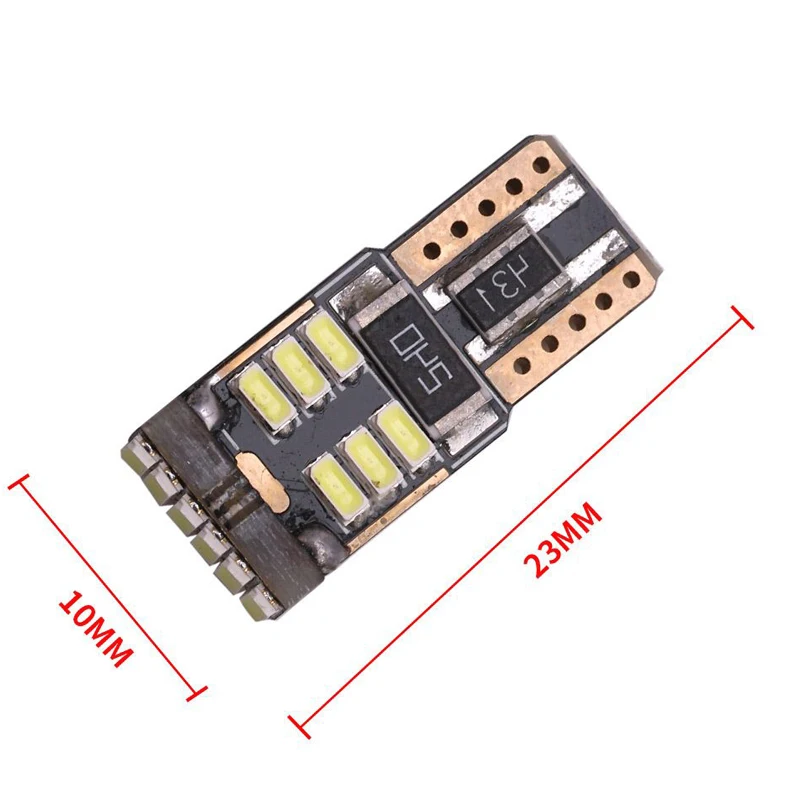 5 шт. супер яркий T10 Canbus 3014 18 SMD Led 23*10 мм без ошибок W5W светодиодные лампы Автомобильный клиновой маркер светильник s Автомобильный Дверной светильник 12 В